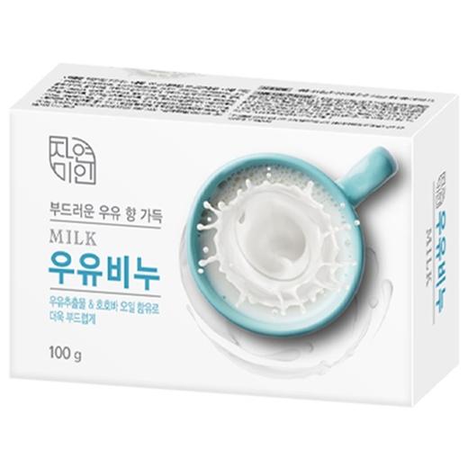 無瑾花自然美人牛奶香皂100g무궁화 자연미인 우유비누 商品图0