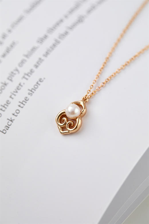 pearl moments珍刻   事事如意 小如意（南红）项链 商品图2