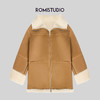 ROMI STUDIO【皮毛一体】可立领可翻领质感满满皮毛外套W2272 商品缩略图1