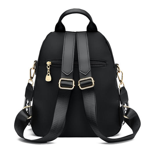 丁摩 双肩包女新款高档背包时尚牛津布帆布休闲背包女士5ZF-W7014 商品图2