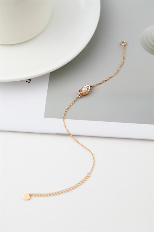 pearl moments珍刻  日富一日 小元宝（珍珠）手链 商品图5