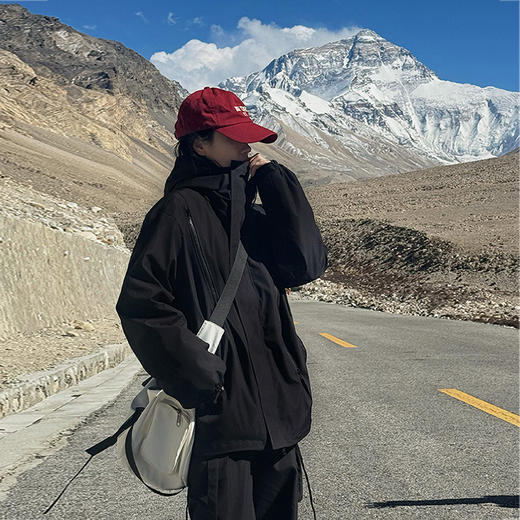 冬季新款男女情侣棉衣户外休闲防风冲锋衣夹棉羽绒棉服外套 商品图0