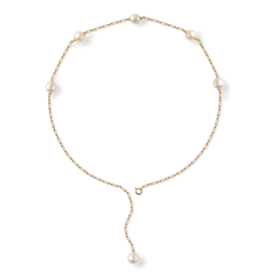 pearl moments珍刻 E小调 巴洛克金链珍珠项链