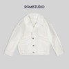 ROMI STUDIO【皮毛一体】翻领夹克皮衣外套W2216（无图） 商品缩略图0