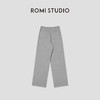 ROMI STUDIO“都市休闲”100%棉高克重加绒厚款休闲裤 RW24WXH1294 商品缩略图1