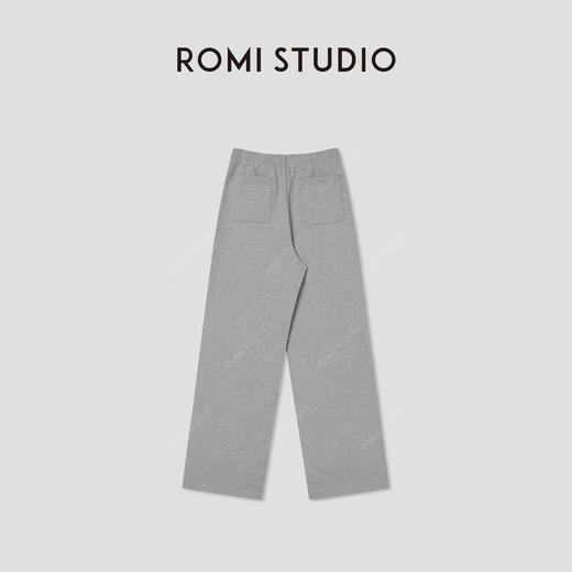 ROMI STUDIO“都市休闲”100%棉高克重加绒厚款休闲裤 RW24WXH1294 商品图1