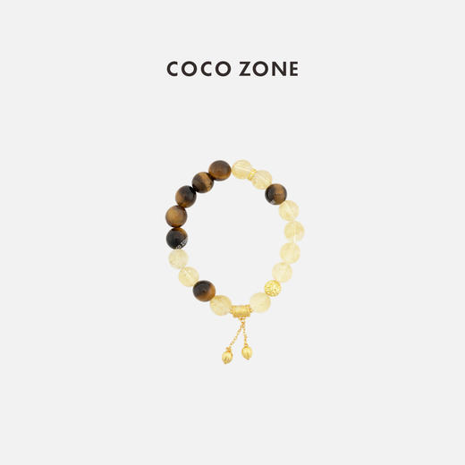 COCO ZONE 时尚设计感新中式莲子百搭手链CC2D3047 商品图0