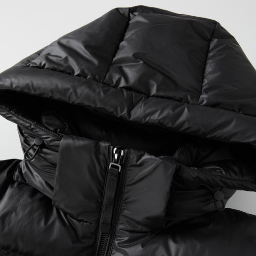 ROMI STUDIO“温暖过冬”高克重白鹅绒可拆卸连帽羽绒服 RWBWW81739 商品图6