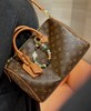 LouIs VUITTON Speedy 30 可拆卸可调节肩带 皮革饰边 单肩斜挎手提包 常规 女款 棕色（CB） 商品缩略图9