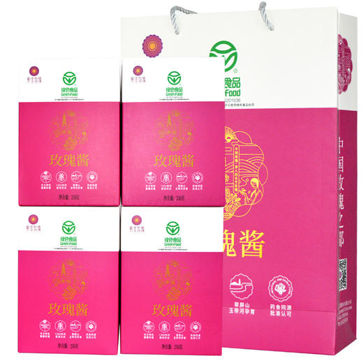 【紫金玫瑰】玫瑰酱250g 商品图0