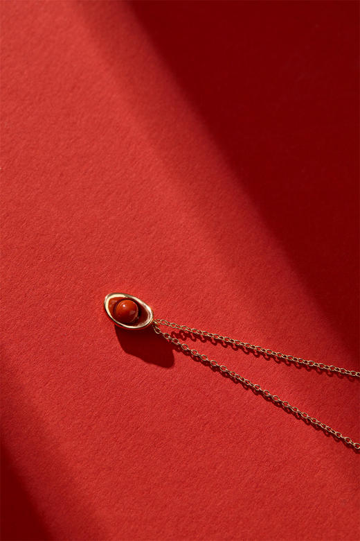 pearl moments珍刻  日富一日 小元宝（南红）项链 商品图10