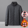 丁摩 内胆可脱加绒加厚男士冬季保暖棉服冬季中老年爸爸装棉衣棉袄连帽5ZF-11222 商品缩略图3