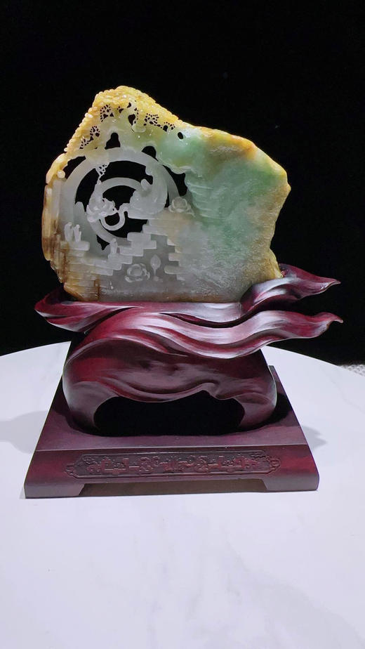 620797翡翠摆件【万佛朝宗】 商品图4