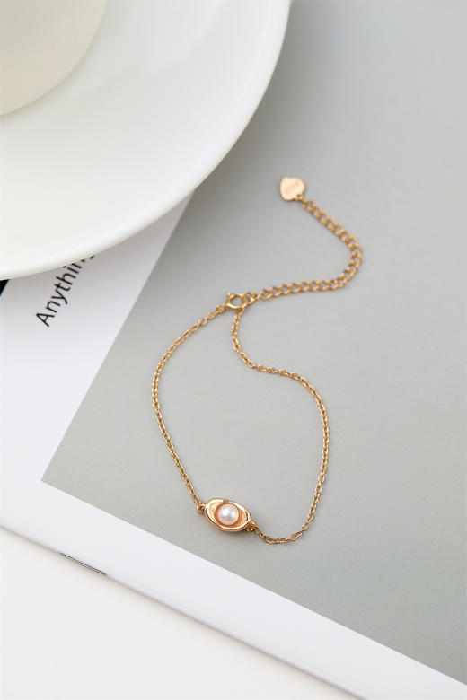 pearl moments珍刻  日富一日 小元宝（珍珠）手链 商品图1