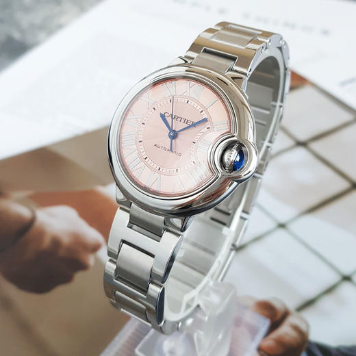 【95新】CARTIER卡地亚蓝气球系列WSBB0046自动机械机芯33mm（女款）311224NJS02现售价：25800 商品图2