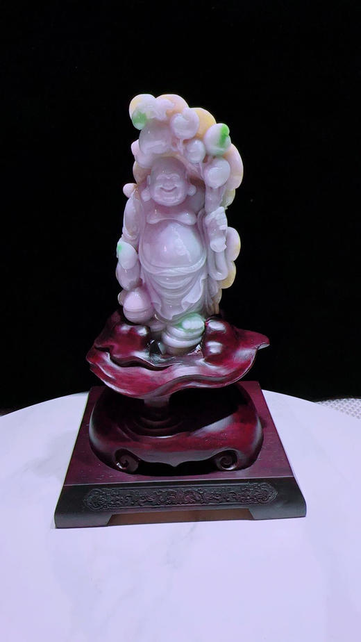 620796翡翠摆件【佛公 弥勒佛】 商品图4