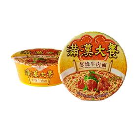 统一满汉大餐葱烧牛肉面188g/碗