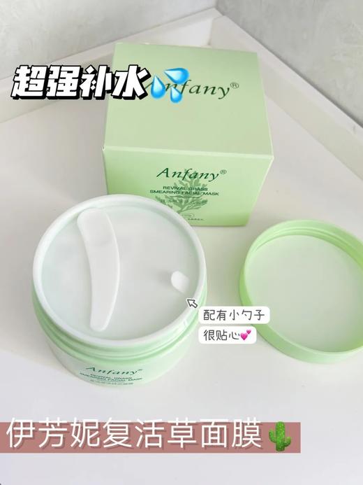 🤗保持水润Q弹开挂神器👉「Anfany伊芳妮复活草涂抹式面膜」✨ 「复活草」🌿「仙人掌茎🌵提取物」多种强补水植物 商品图6