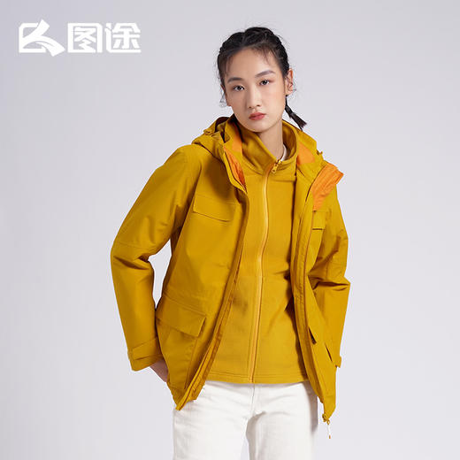 Senselead|女式套绒冲锋衣 SSAWJ920319 商品图3