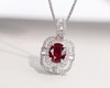 1.13ct刻面红宝石吊坠 商品缩略图0