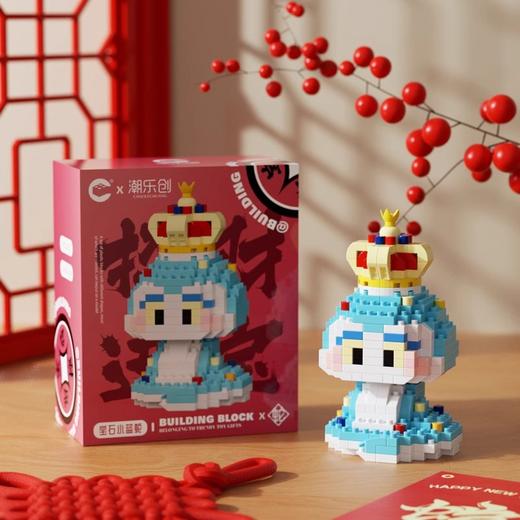 【马年限定❗️巳马四宝积木礼盒】兼容乐高春节拼装玩具国潮醒狮儿童拼图摆件新年礼物套装 商品图5