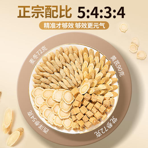 神农金康 元气四宝茶升级版 黄芪+麦冬+党参+西洋参四宝茶 小罐装 16克/罐*18罐 中药材组合汤 母亲节礼物男女滋补元气四宝茶气血养生茶 商品图1