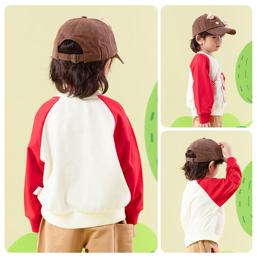 贝贝怡春季套头卫衣ZB1ES038 商品图2