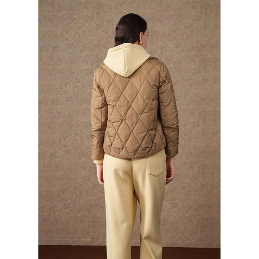 乔万尼新款羽绒服短款简约撞色设计白鸭绒ET4T998 商品图4