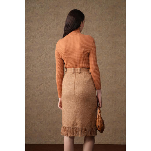 乔万尼半高领时髦百搭毛针织衫EI4M619 商品图4