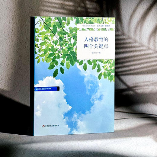 人格教育的四个关键点 瞿新忠 特色学校聚焦丛书 培养学生健全的人格特质 商品图3