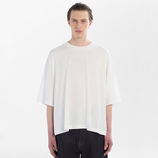 STUDIO NICHOLSON BRANDED SHORT SLEEVE 男装经典款廓形短袖T恤 商品图0