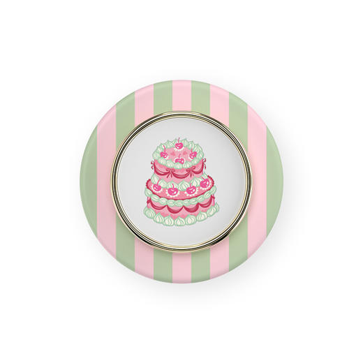 【甜】庆典蛋糕·MagSafe圆啪嗒 MAGSAFE磁吸手机气囊支架 Round圆啪嗒系列 粉色 蛋糕 条纹 商品图2