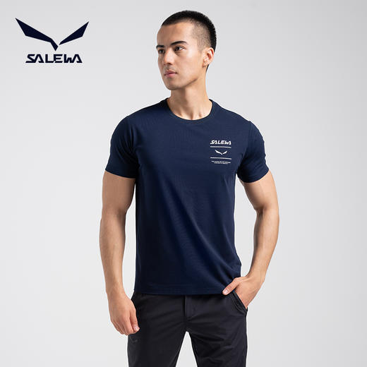 SALEWA|男式短袖棉T恤 SWAJJ810031 商品图1
