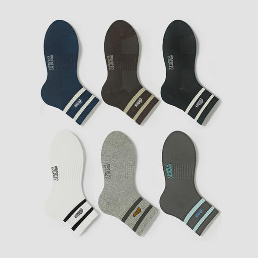 都市丽人中精梳棉日常休闲常规袜FCHDB8 商品图1