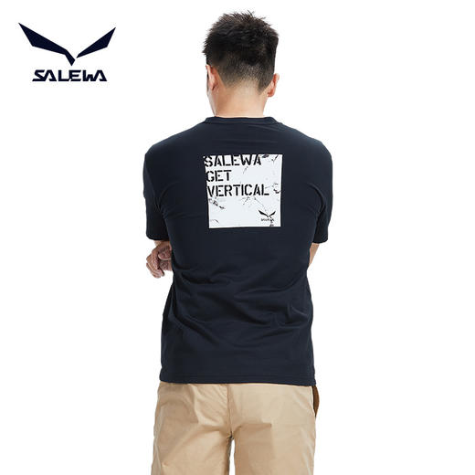 SALEWA|男式短袖棉T恤 SWAJI81009 商品图4