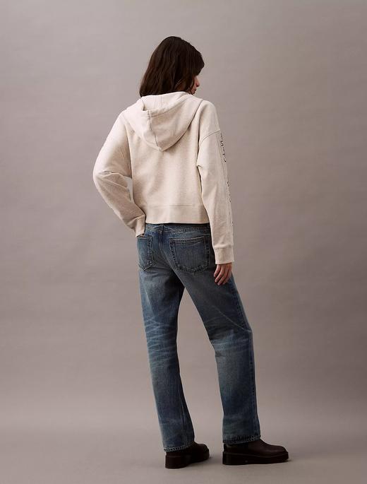 新年折扣！CK女士logo拉链帽衫卫衣 商品图6
