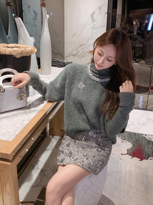 张心子【矜贵玛德琳】毛衣套装 U2501004 商品图3