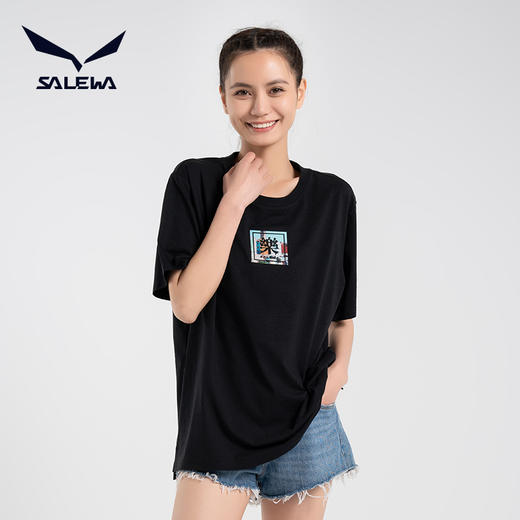 SALEWA|女式短袖棉T恤 SWAJJ820029 商品图4