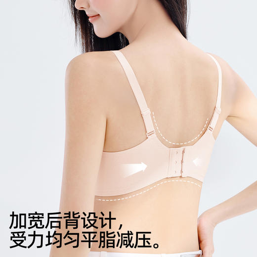 【舒适无痕多款可选】熳洁儿 果冻条软支撑文胸舒适亲肤透气AB杯23261552/22261507 商品图6