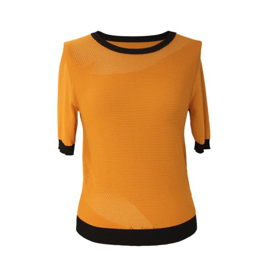 【伯妮斯茵】驼色针织衫--3E6805--比莫贝卡特岩画--《艺术发轫》 商品图1