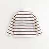马克珍妮女童复古条纹POLO领T恤 儿童上衣2025年春装新款250166 商品缩略图1