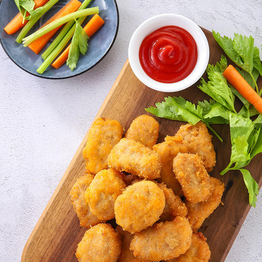 【买3送1】植物香脆鸡块｜300g/袋 优质大豆蛋白制品 富含膳食纤维 净素不含五辛 惟根嘉 商品图1
