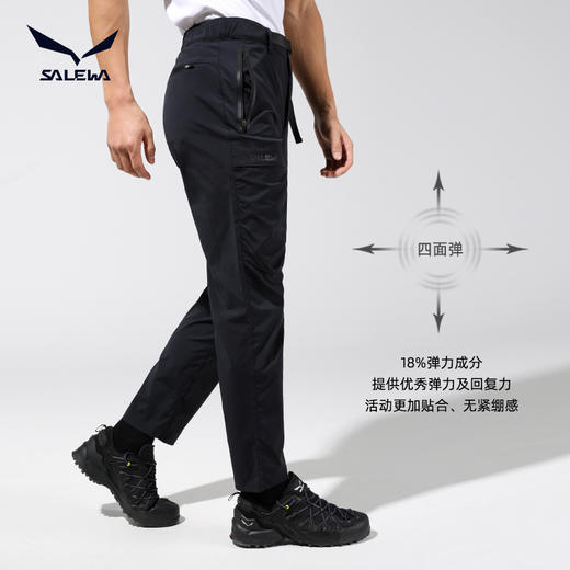 SALEWA|男式速干长裤 SWAMK810540 商品图1