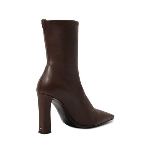 Giuseppe Zanotti 女士皮革高跟靴 棕色 I470008002 商品图1