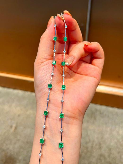 4.65ct刻面祖母绿项链 商品图3