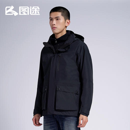 Senselead|男式套绒冲锋衣 SSAWJ910319 商品图5