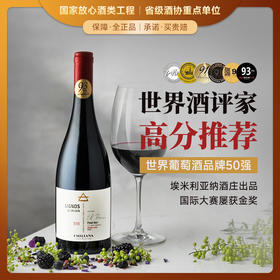 【世界葡萄酒品牌50强】喜戈诺黑皮诺干红葡萄酒 智利原瓶原装进口 13.5%vol