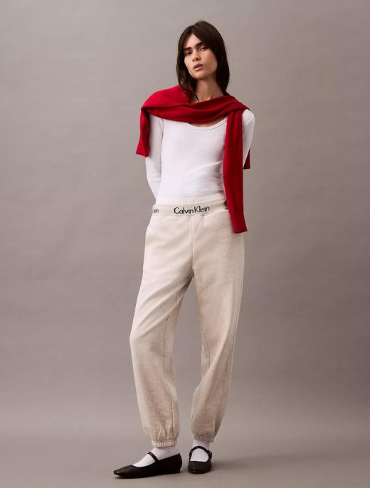 新年好折！CK 女款腰部logo标 运动裤休闲裤 商品图6