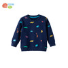 贝贝怡童装男童休闲卫衣纯棉儿童长袖打底衫春秋新款全棉套头衫ZB1ES031 商品缩略图4