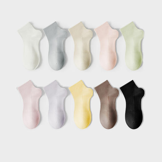 都市丽人中高含棉简约生活常规袜LCHDB5 商品图1